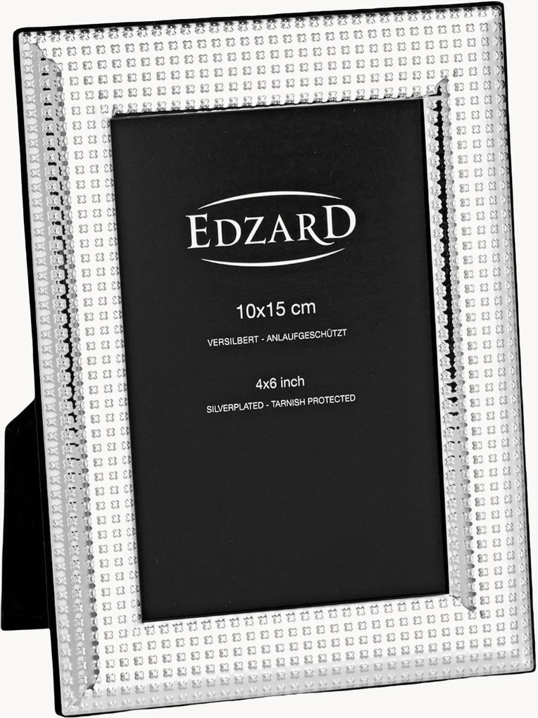 Moldura para fotos banhada a prata Bellagio