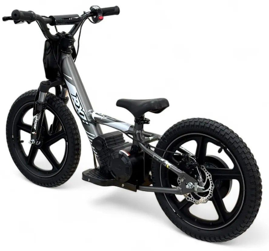 Bicicleta elétrica infantil 250W 16” pro Roan RXF Sedna Cinzenta