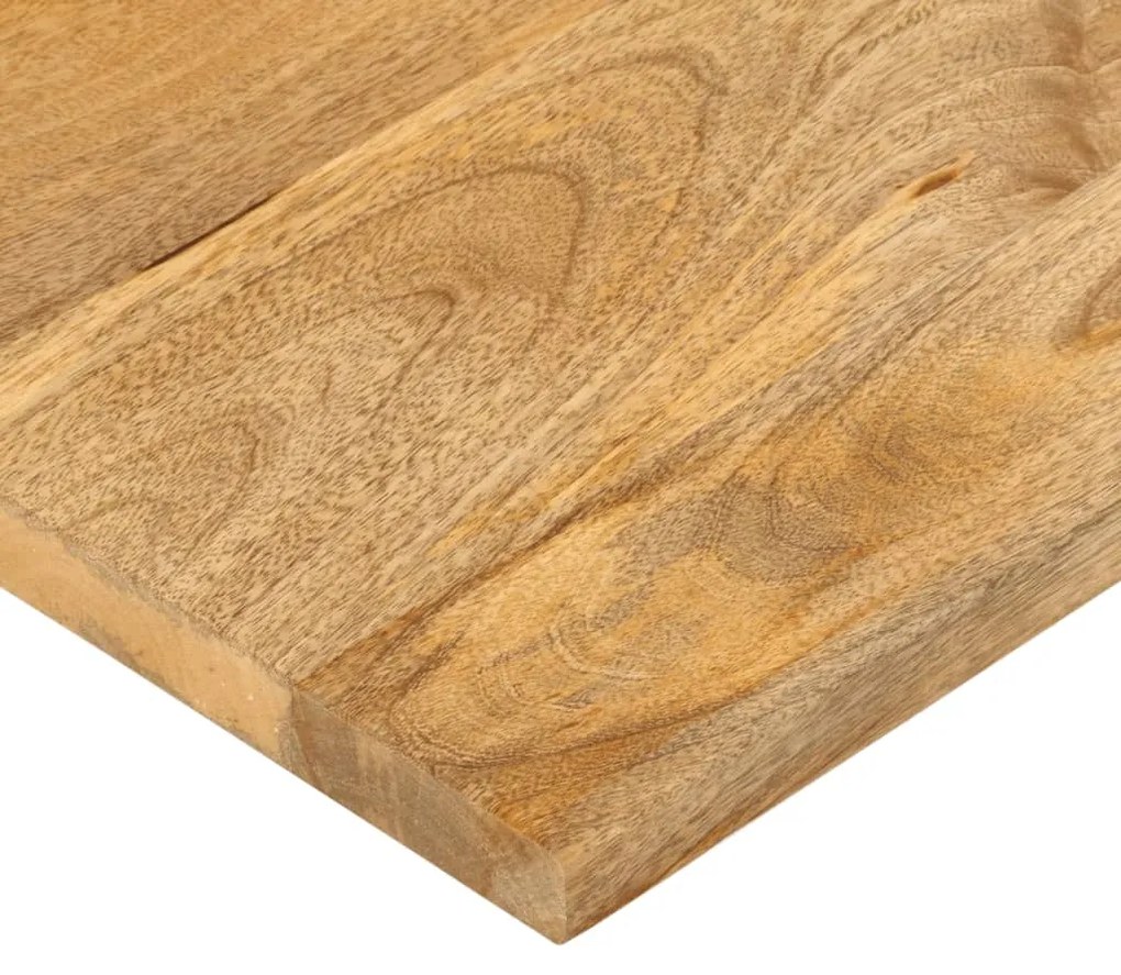 Tampo de mesa retangular 70x20x3,8 cm mangueira maciça