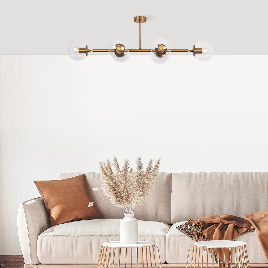 Candeeiro de Teto Fazli – Vintage – 110 x 40 x 35 cm