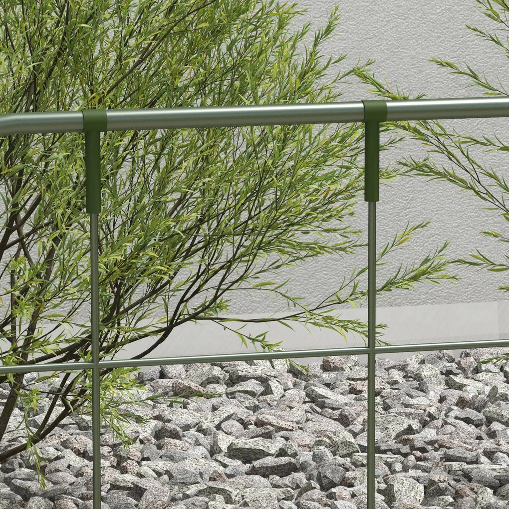 Conjunto de 4 Treliças de Jardim Suportes para Plantas Trepadeiras com