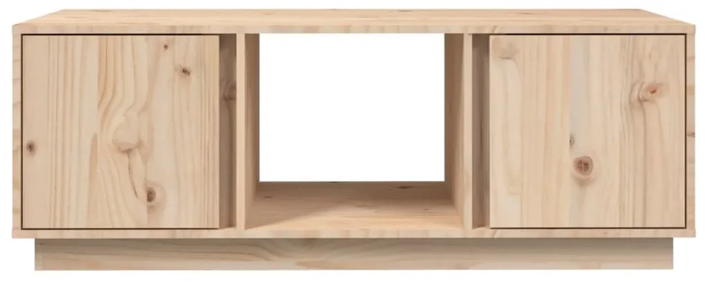 Mesa de centro 110x50x40 cm pinho maciço