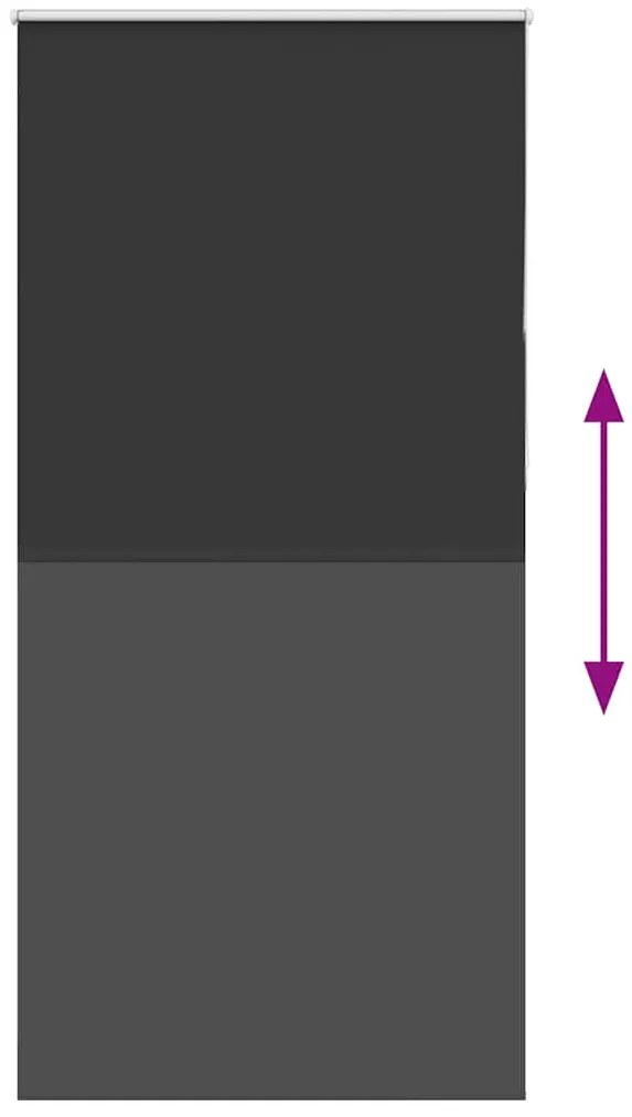 Persiana de enrolar 110x210 cm largura tecido 105,7cm poliéster