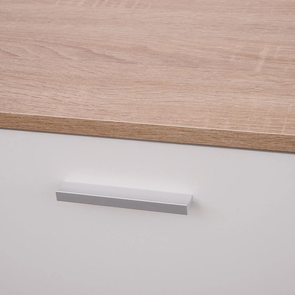 Conjunto de Sapateira, Cabide e Espelho Lennus - Design Moderno