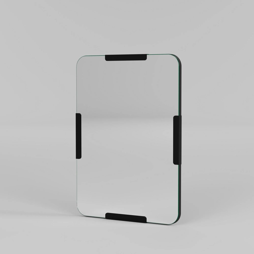 Espelho Decorativo Code – Preto – 50x70 cm