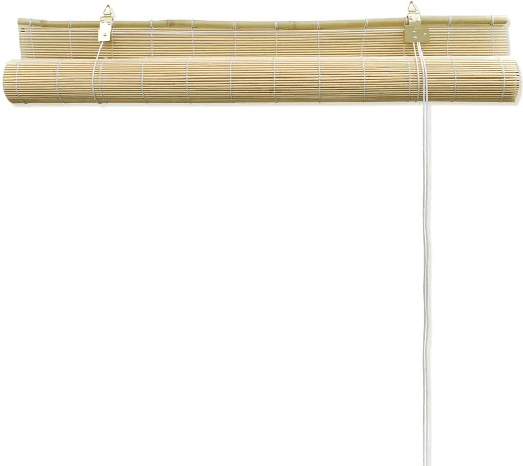 Estore de enrolar 150 x 220 cm bambu natural