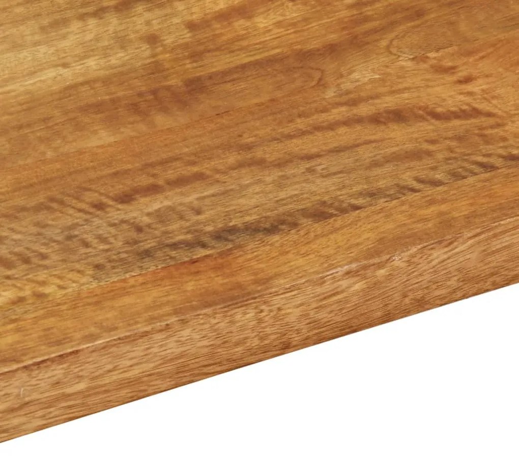Tampo de mesa retangular 80x20x3,8 cm mangueira maciça