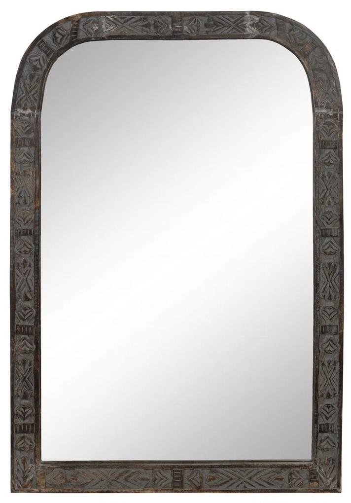 Espelho de Parede 77 X 3 X 113 cm Madeira Castanho