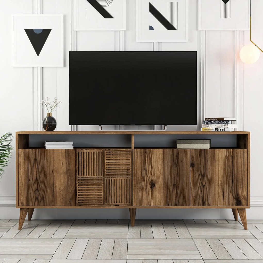 Console Milan – Nogueira – 180x78x35 cm