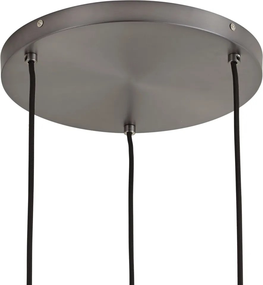 Candeeiro Suspenso de Design Metal Gun 3 Luzes - Ard