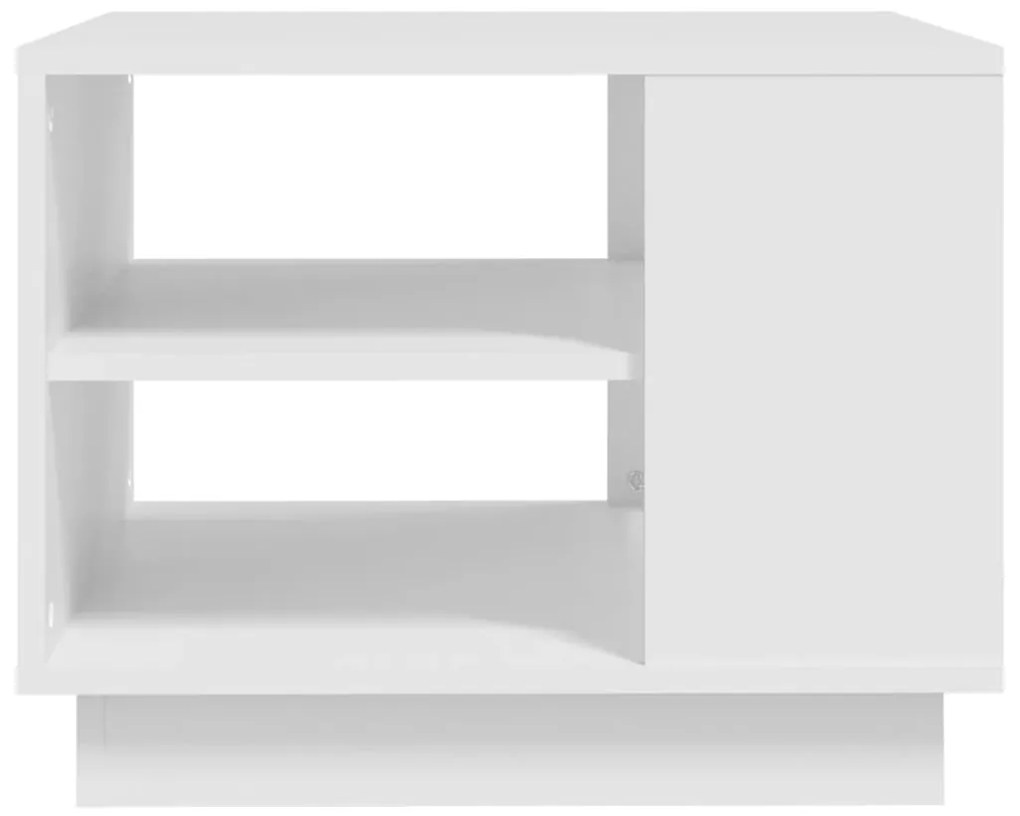 Mesa de centro 55x55x43 cm derivados de madeira branco