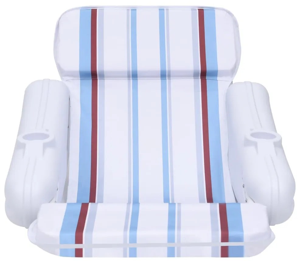 Cadeira de piscina flutuante 140x83x60 cm