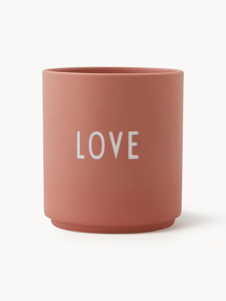 Caneca de design com inscrição Favourite LOVE