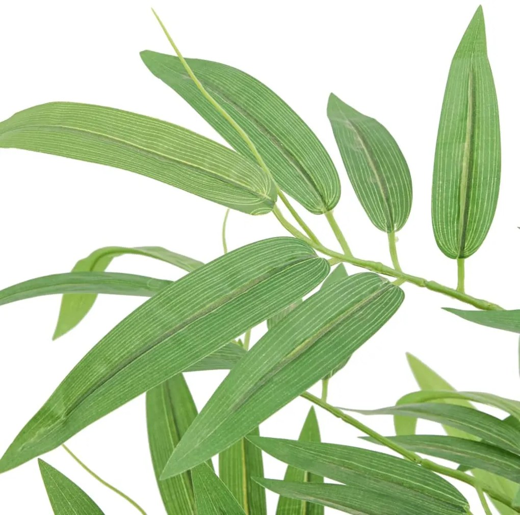 Árvore de bambu artificial 384 folhas 120 cm verde
