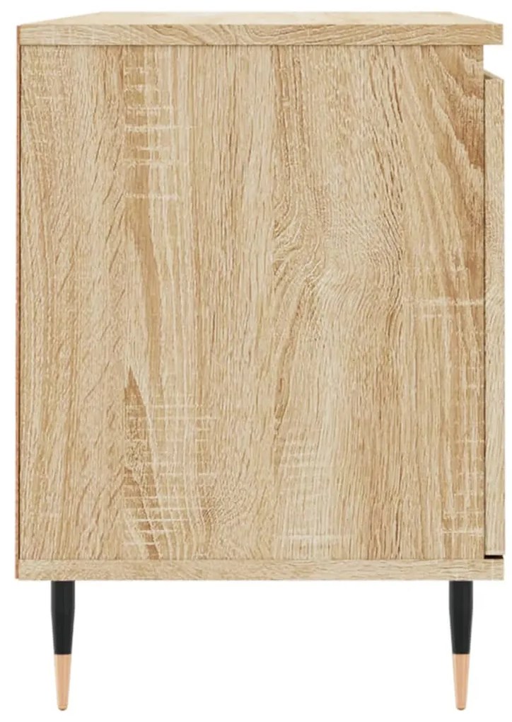 Móvel de TV 104x35x50 cm derivados de madeira carvalho sonoma