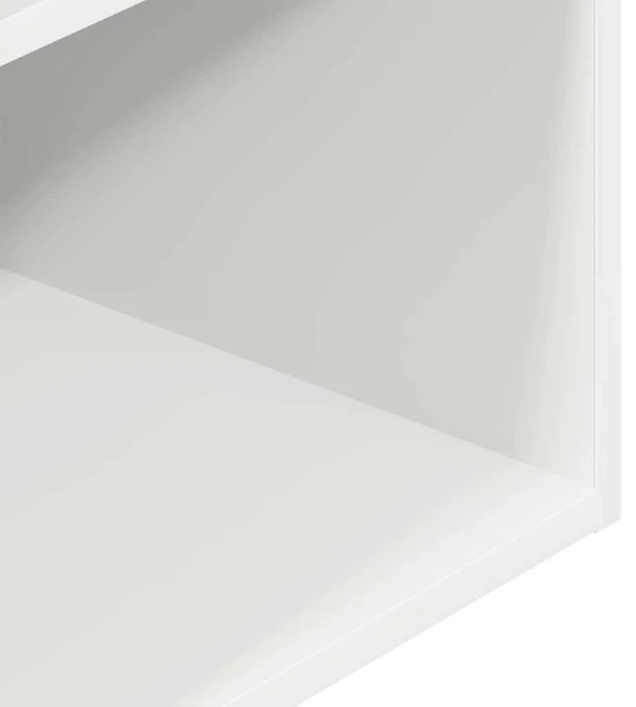 Mesas de cabeceira com gaveta 2 pcs 35x34x66,5 cm branco