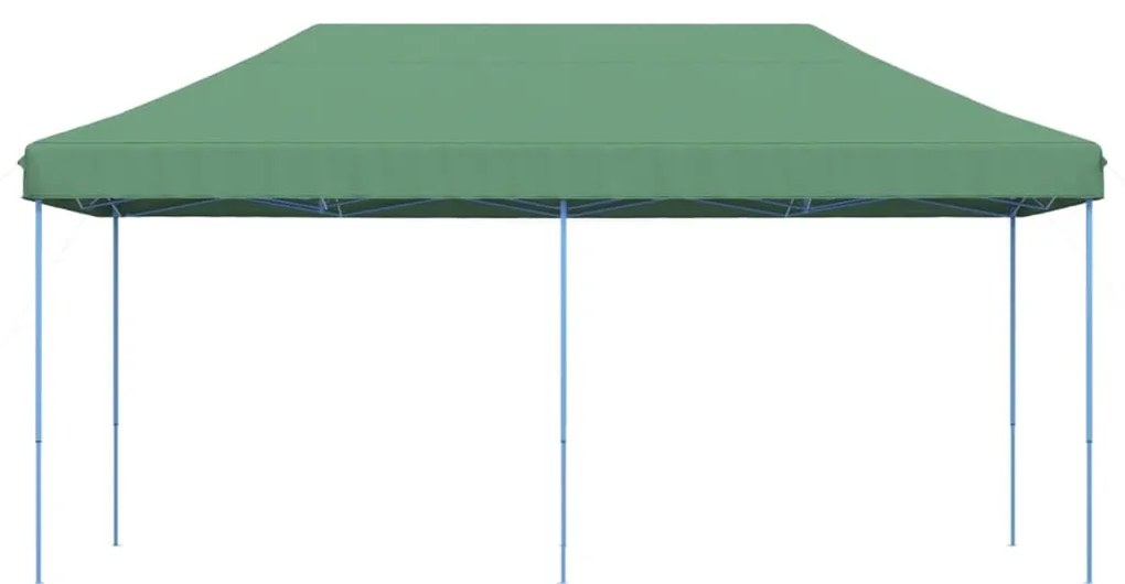 Tenda para festas pop-up dobrável 580x292x315 cm verde