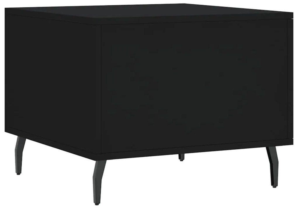 Mesa de centro 50x50x40 cm derivados de madeira preto