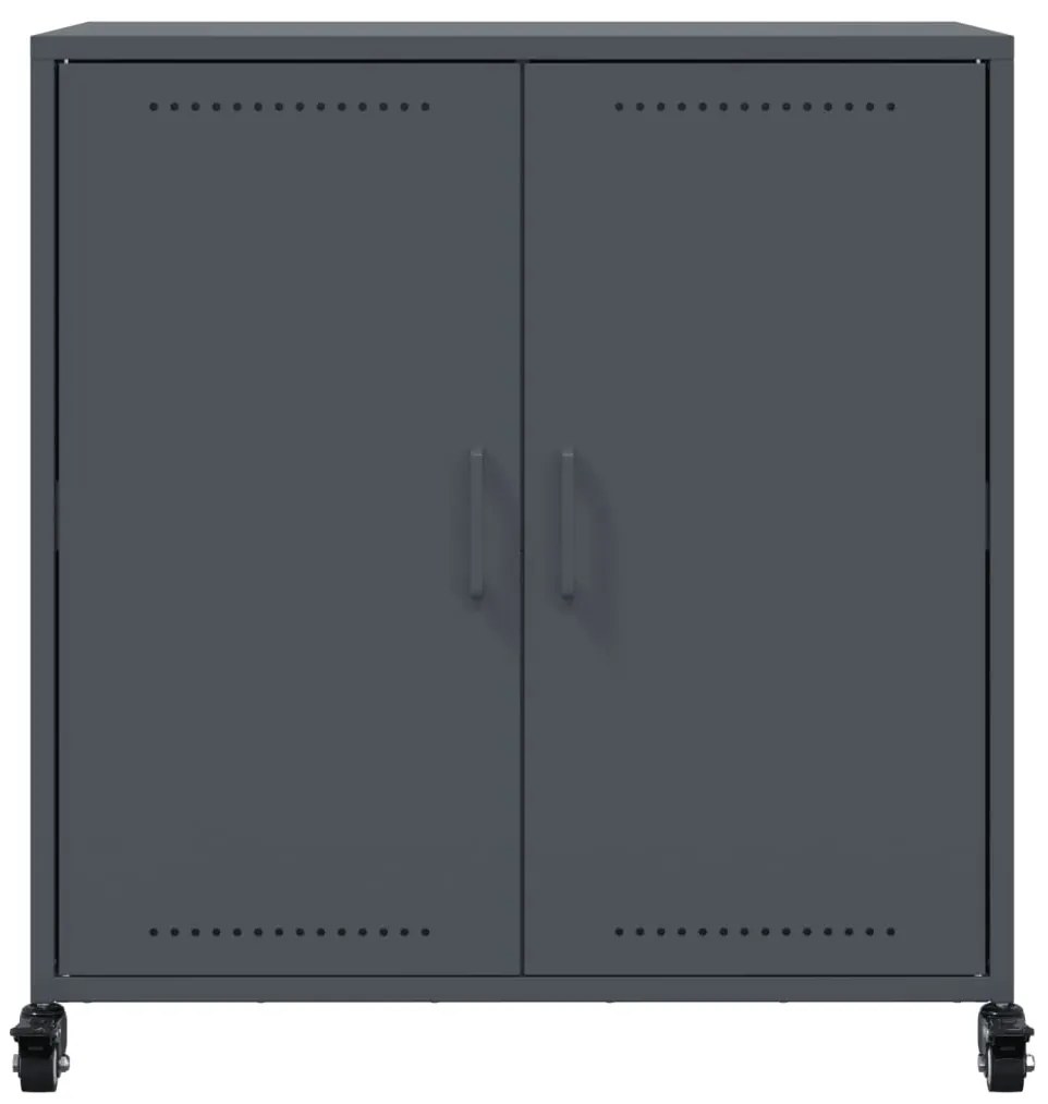 Aparador 68x39x72 cm aço antracite