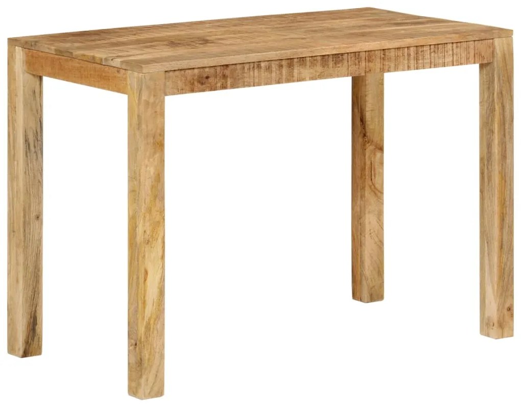 Mesa de jantar 110x55x76 cm madeira de mangueira maciça