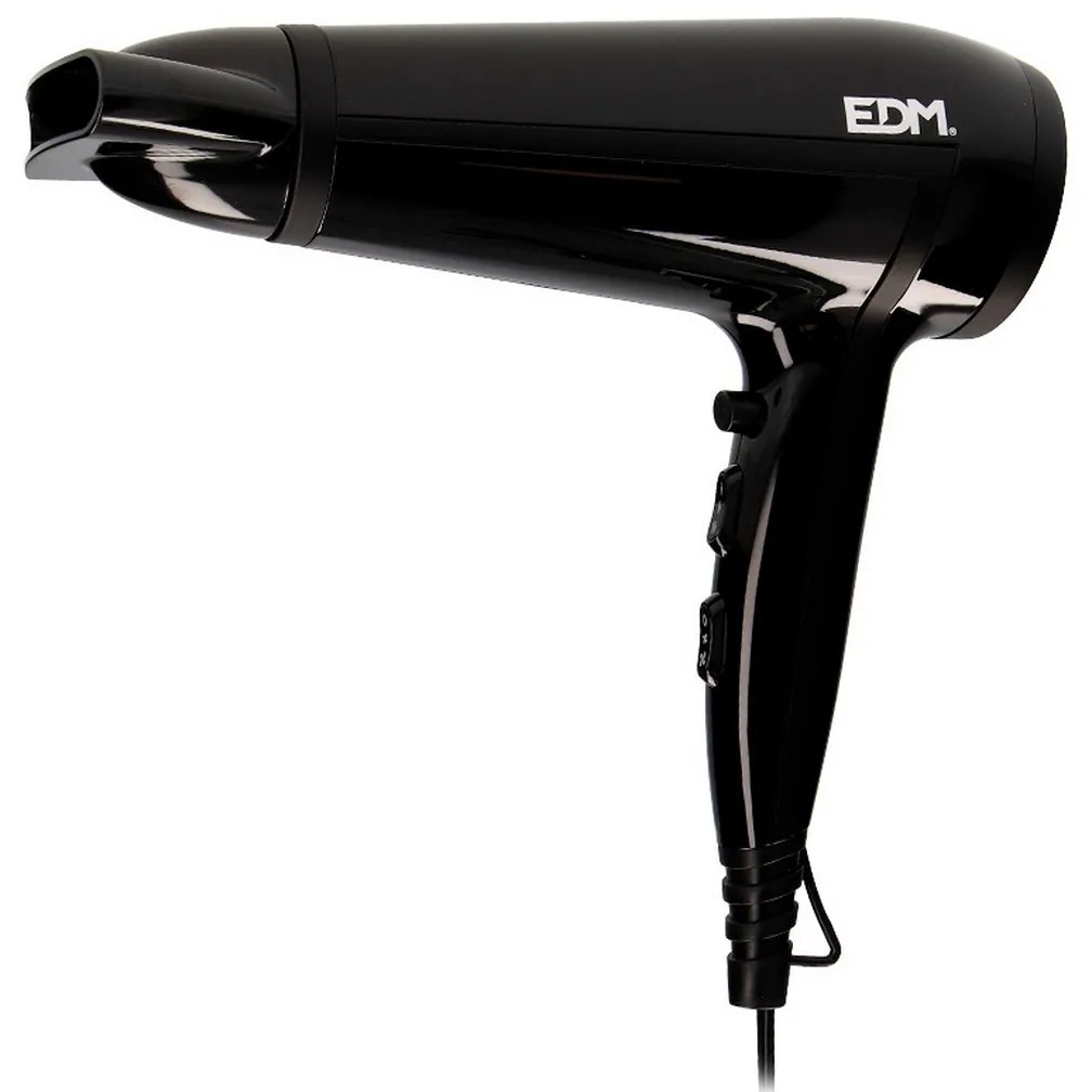 Secador de Cabelo Edm 2000W Preto