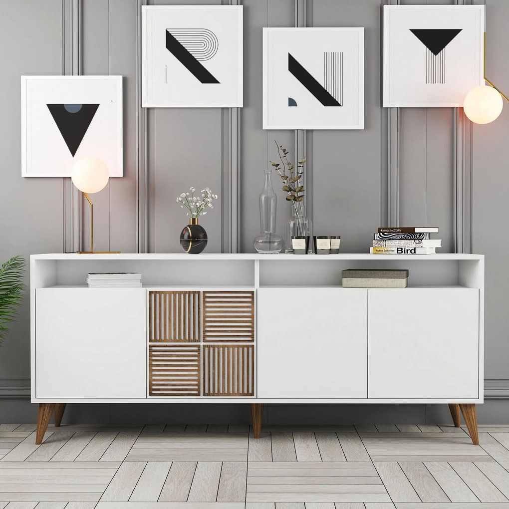 Console Milan – Branco – 180x78x35 cm