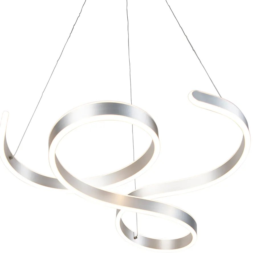 Candeeiro de suspensão design em aço com LED regulável em 3 níveis - Frank Design