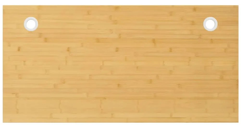 Tampo de secretária 80x40x4 cm bambu