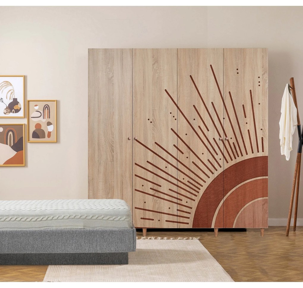 Guarda-Roupa Loni – Sonomo – 180x192x52 cm
