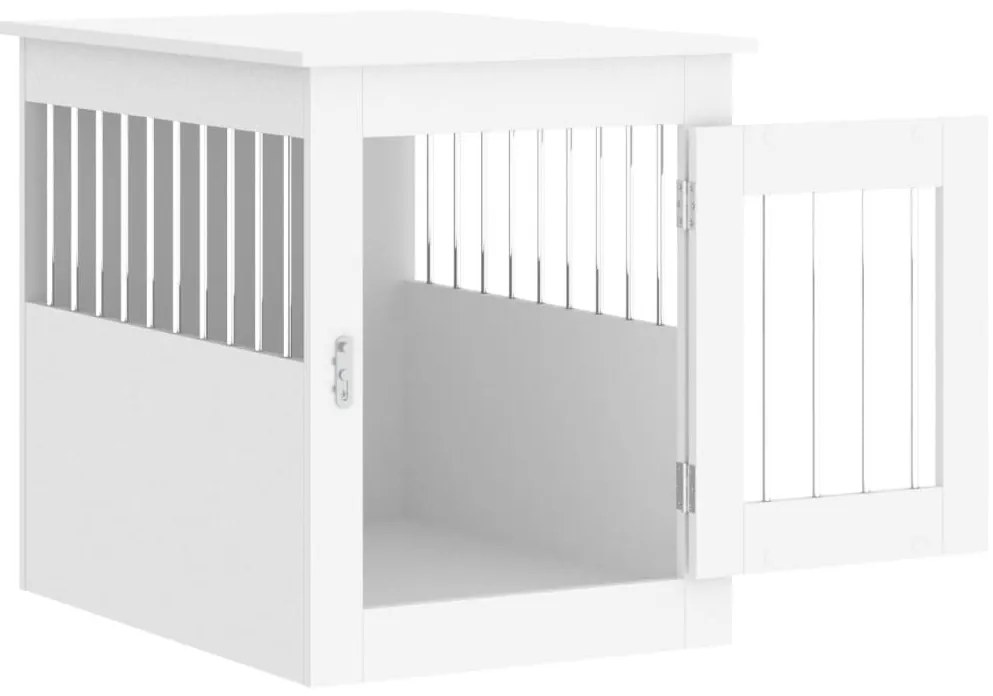 Móvel casota para cão 55x75x65 cm derivados de madeira branco