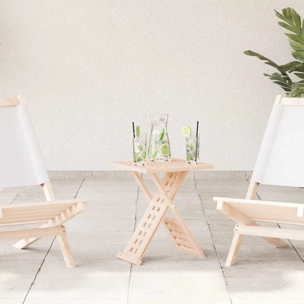vidaXL Mesa de centro Castanho 33 x 33 x 40.5 cm