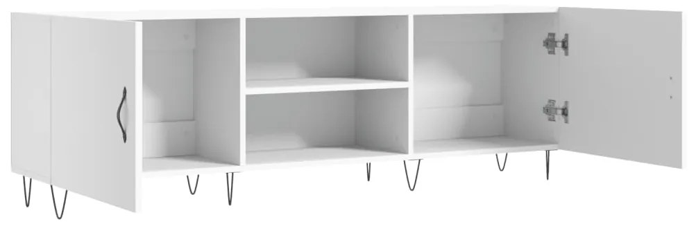 Móvel para TV 150x30x50 cm derivados de madeira branco