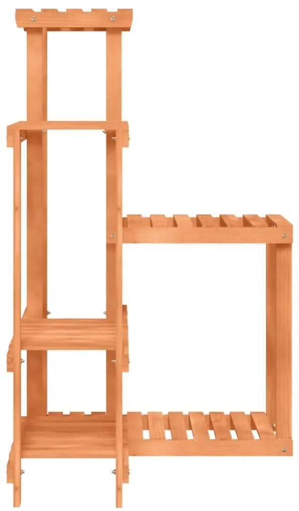 Suporte de plantas 62,5x61,5x101,5 cm madeira de abeto maciça
