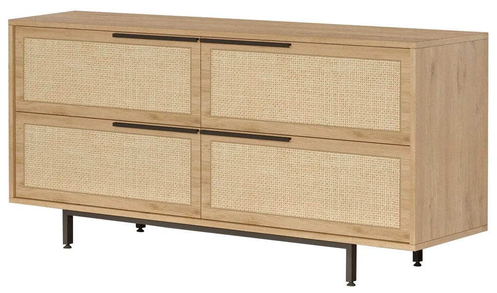 Console ON3 – Walnut – 160 cm x 74,3 cm x 44,5 cm