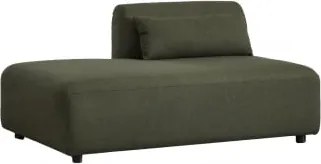 Módulo Divã Esquerdo Para Sofá Modular Fogler Chenille Verde Sálvia - Sklum