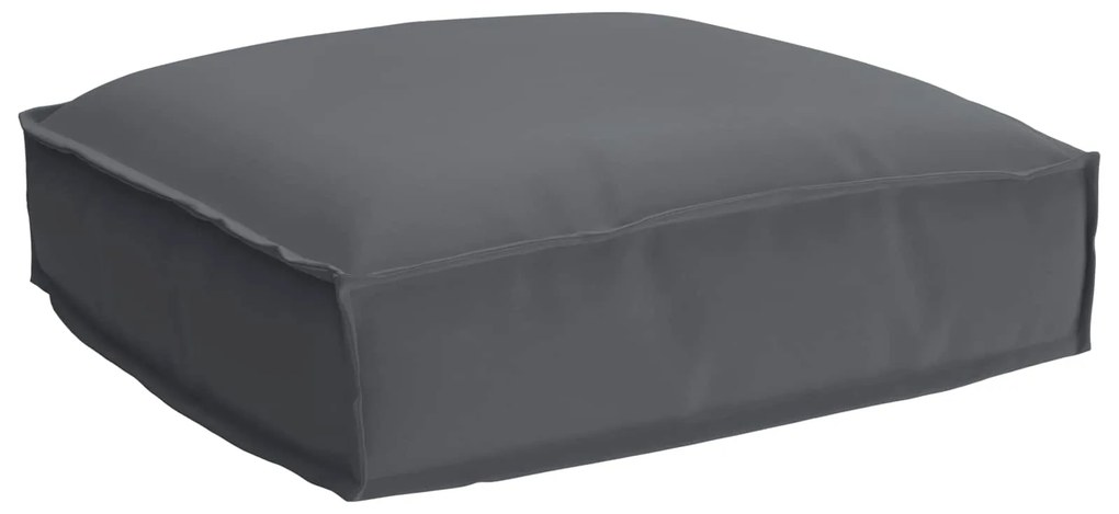 vidaXL Almofada Antracite 50 x 50 x 12 cm Tecido Oxford