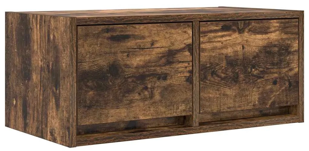 Móveis de TV 2pcs 60x31x25,5cm deriv. madeira carvalho fumado