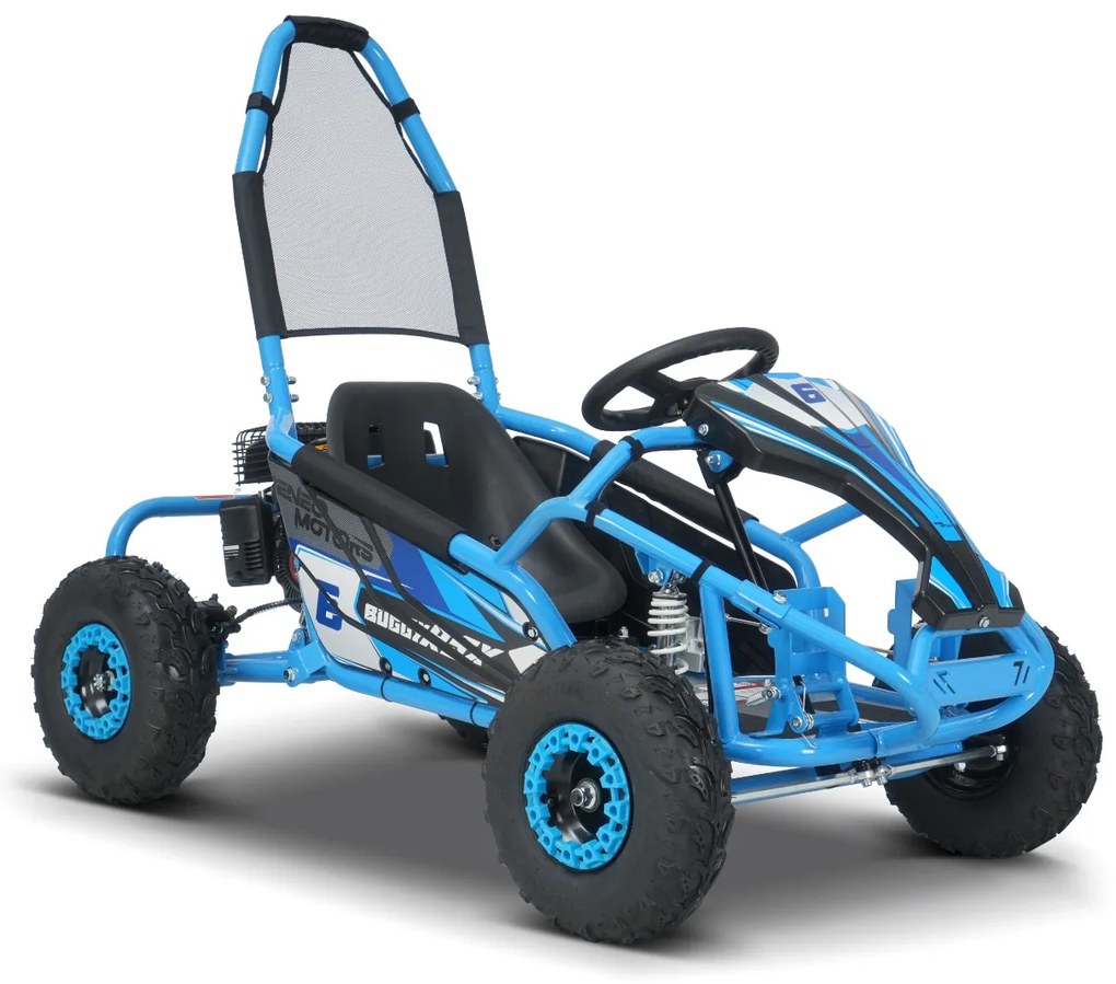 Buggy Kart a gasolina para crianças Motors BUGGY RSX - 98 cm³ Azul
