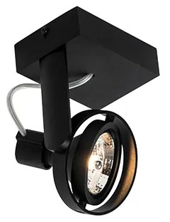 Foco moderno preto - Master 70 Moderno