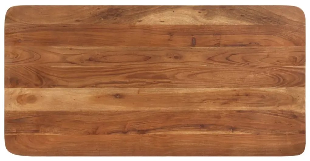 Mesa de bar acácia maciça c/ acabamento a mel 110x55x106 cm