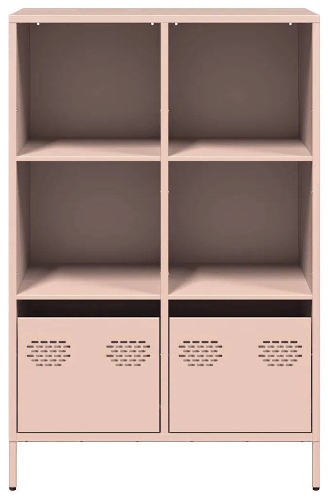 Móvel alto 68x39x103,5 cm aço rosa