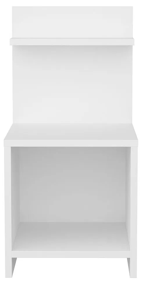 Mesa de Cabeceira Ullman – Branco – 35,6 x 37,4 x 72 cm