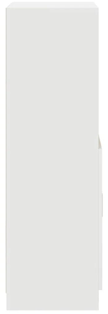 Armário de cozinha 57x41,5x131,5 cm derivados de madeira branco