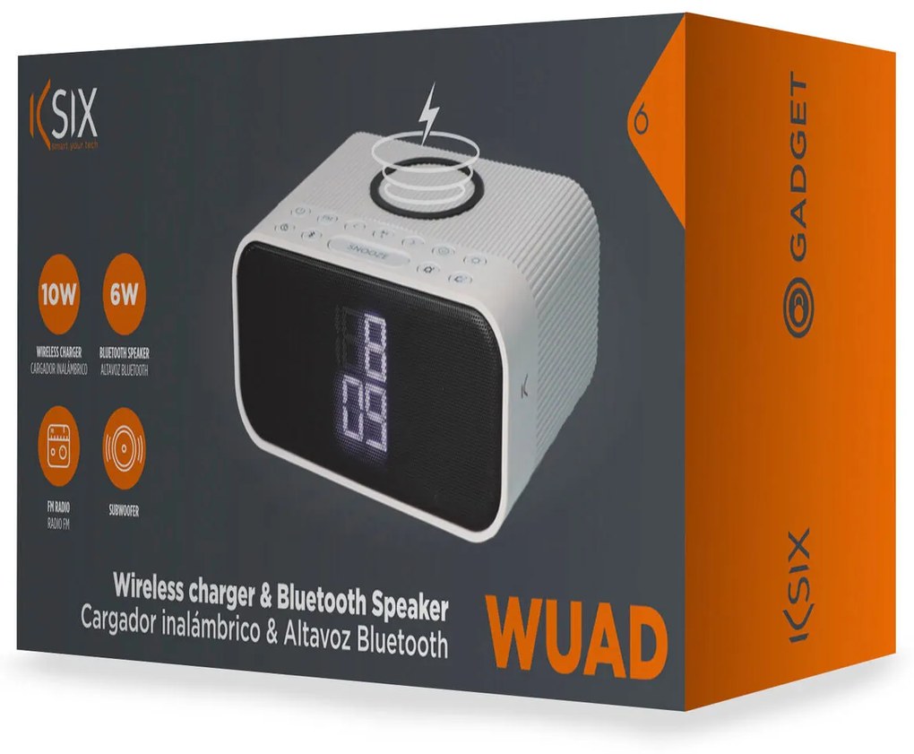 Rádio Despertador KSIX   10W