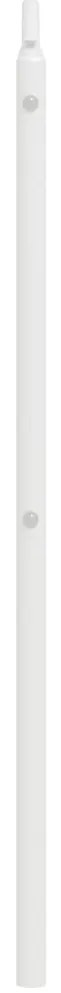 Cabeceira de cama 160 cm metal branco