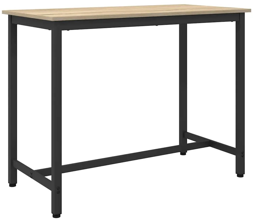 vidaXL mesa Carvalho Sonoma 100 x 50 x 76,5 cm