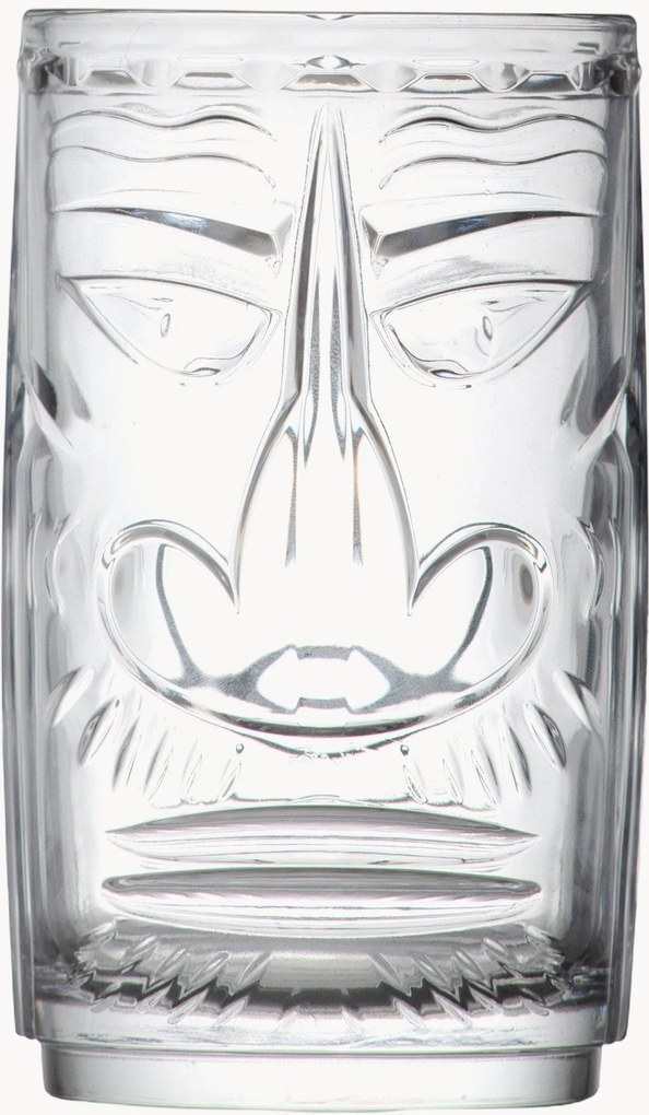 Copos de cocktail em cristal Tiki, conjunto de 4