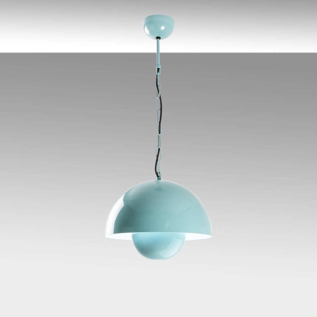 ****
Candeeiro de Teto Kure – Turquesa – Ø30 h:25 cm
**