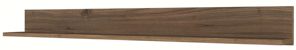 Prateleira de Parede E5 – Nogueira – 135,8x15x13 cm
