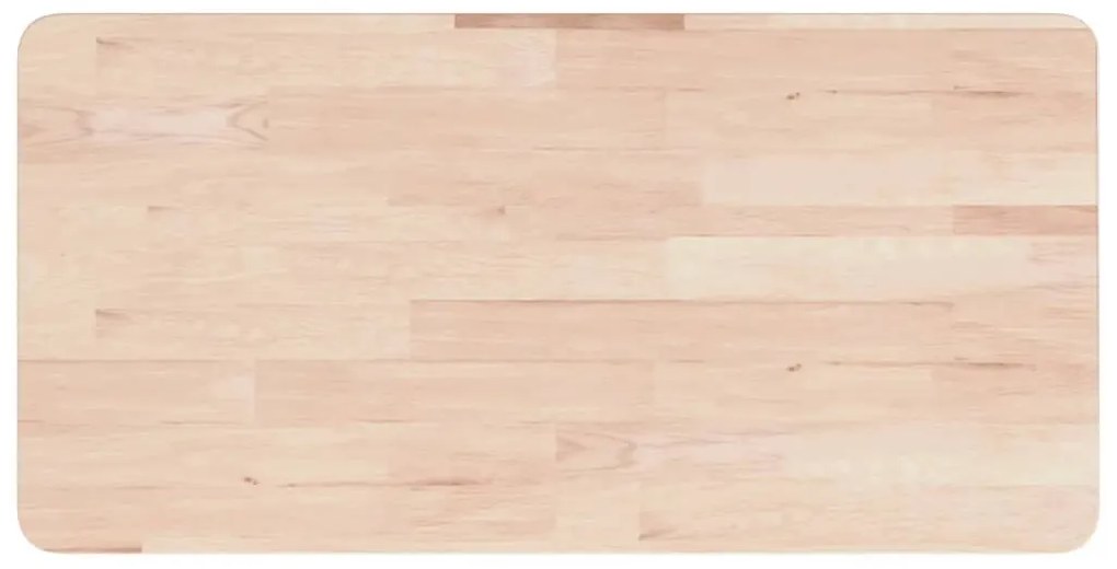 Bancada p/ casa de banho 80x40x2,5 madeira maciça não tratada